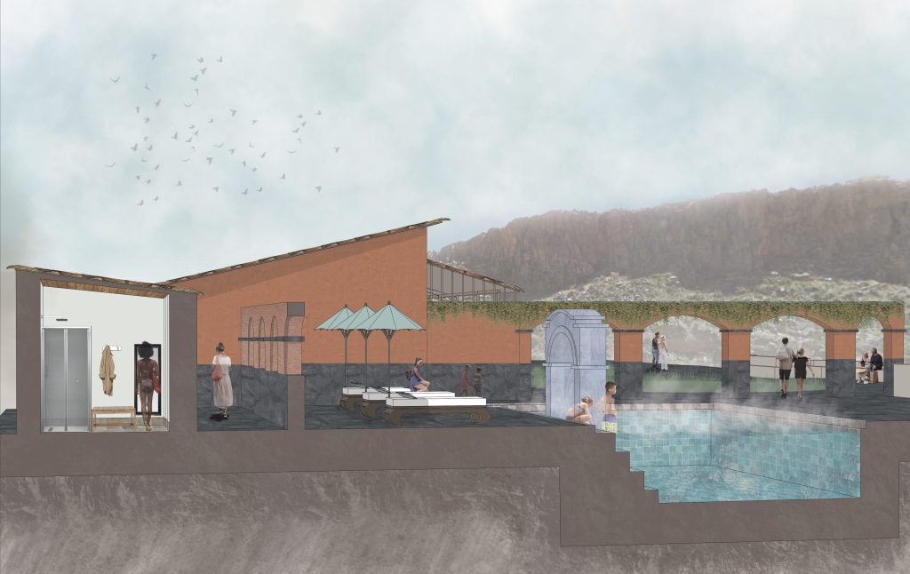 Baños termales: Restauración de centro de bienestar&nbsp;termal